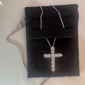 1.75 CTW Diamond Cross Necklace